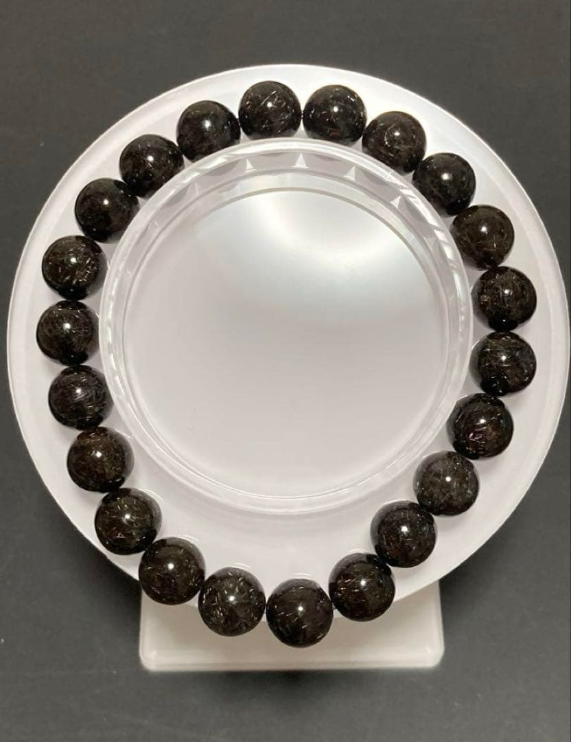 ⭐️大特価⭐️ブラックルチルクォーツ　 ルチレイテッドクォーツ　ブレスレット　天然石