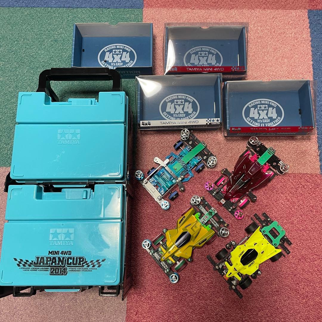 ミニ四駆 マシン4台 2014レアピット まとめ売り