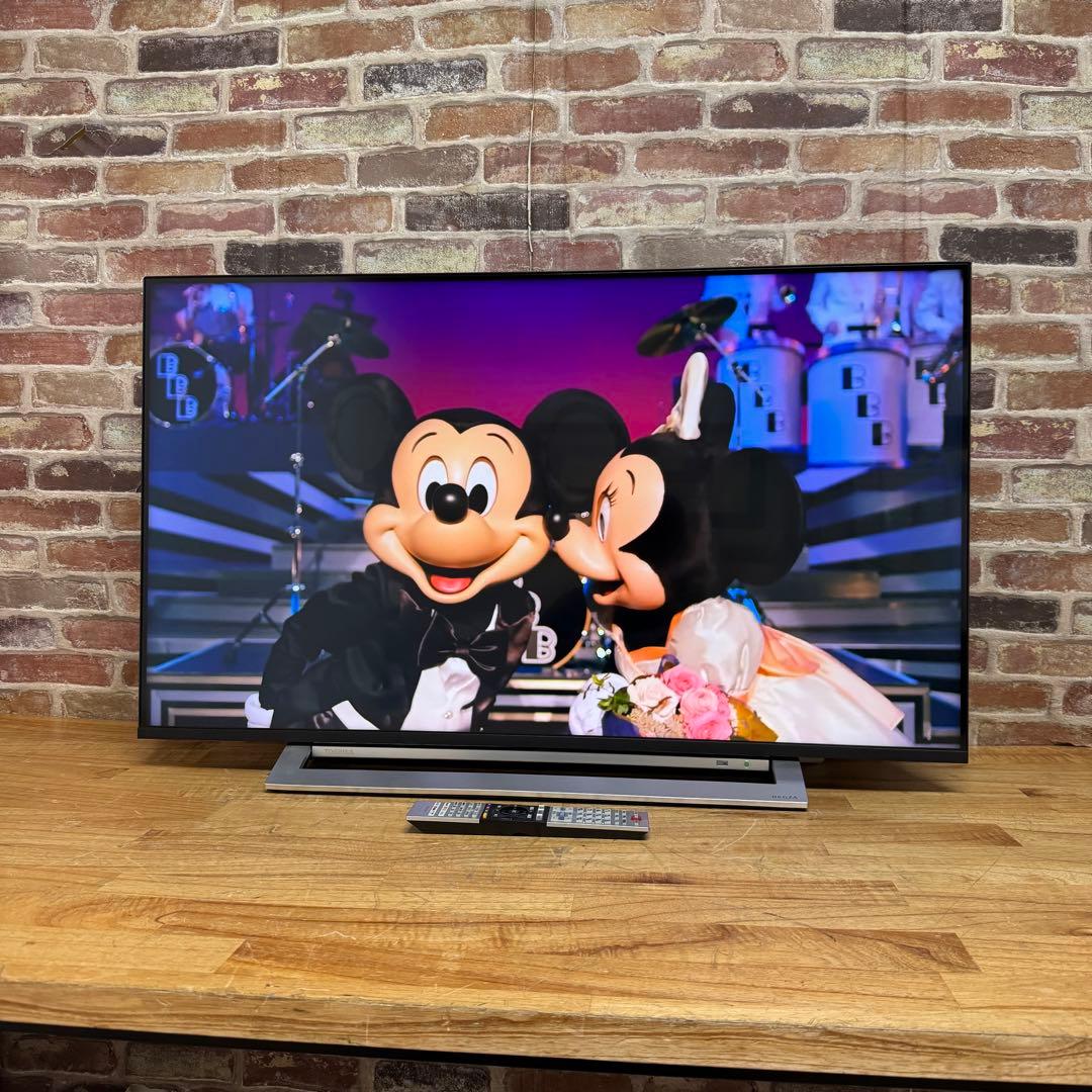 東芝 50V型 4Kチューナー内蔵 液晶テレビ レグザ 50M530X W録画○