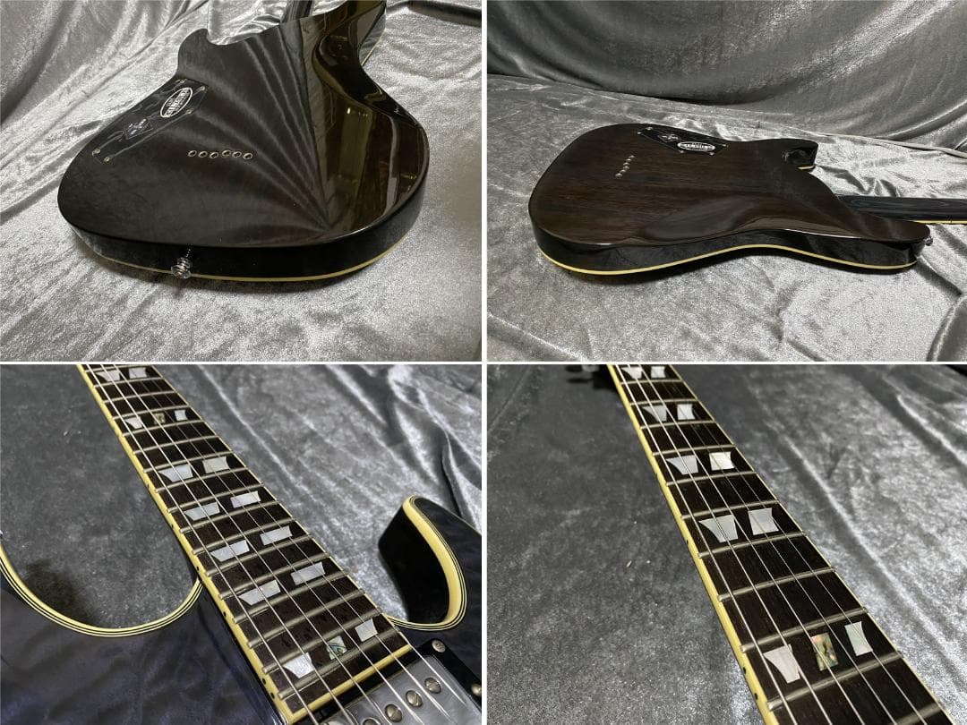 Schecter C-1 Custom セイモア・ダンカンPU搭載