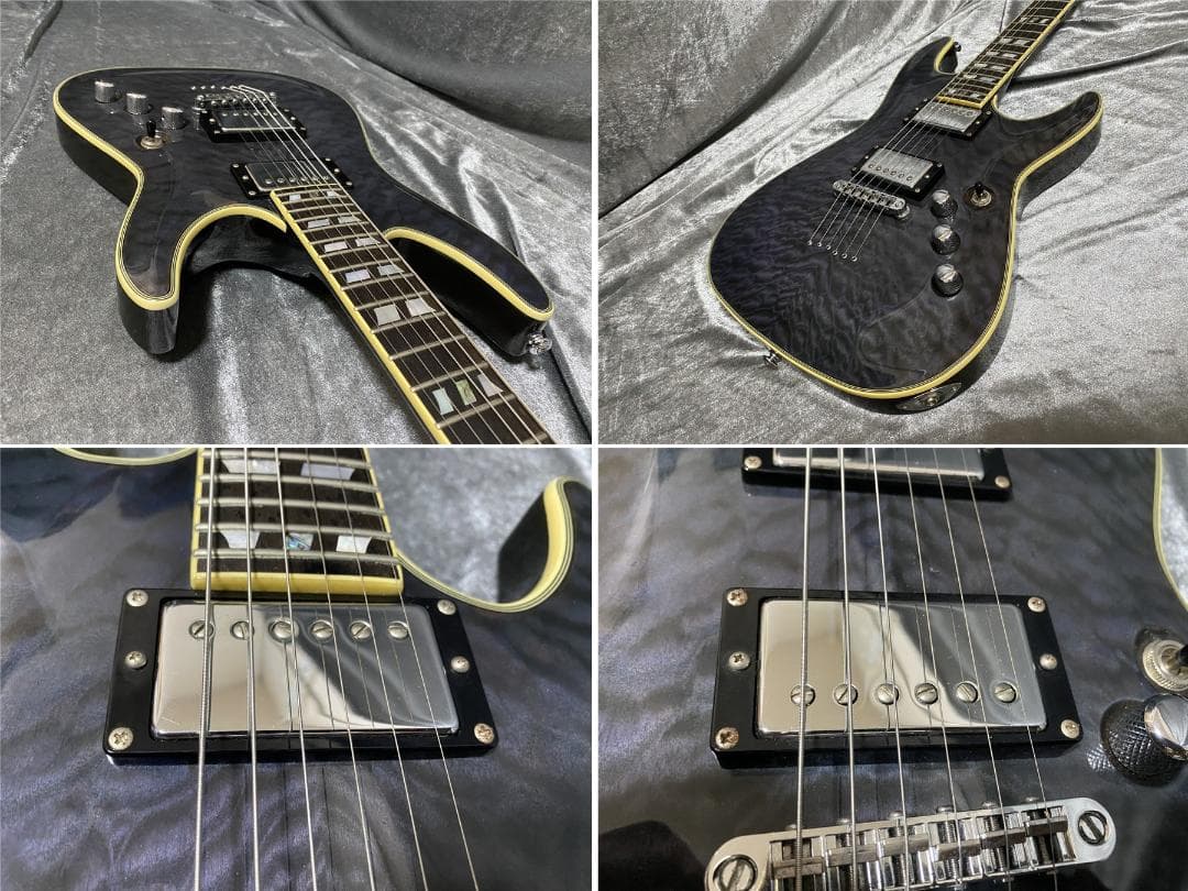 Schecter C-1 Custom セイモア・ダンカンPU搭載