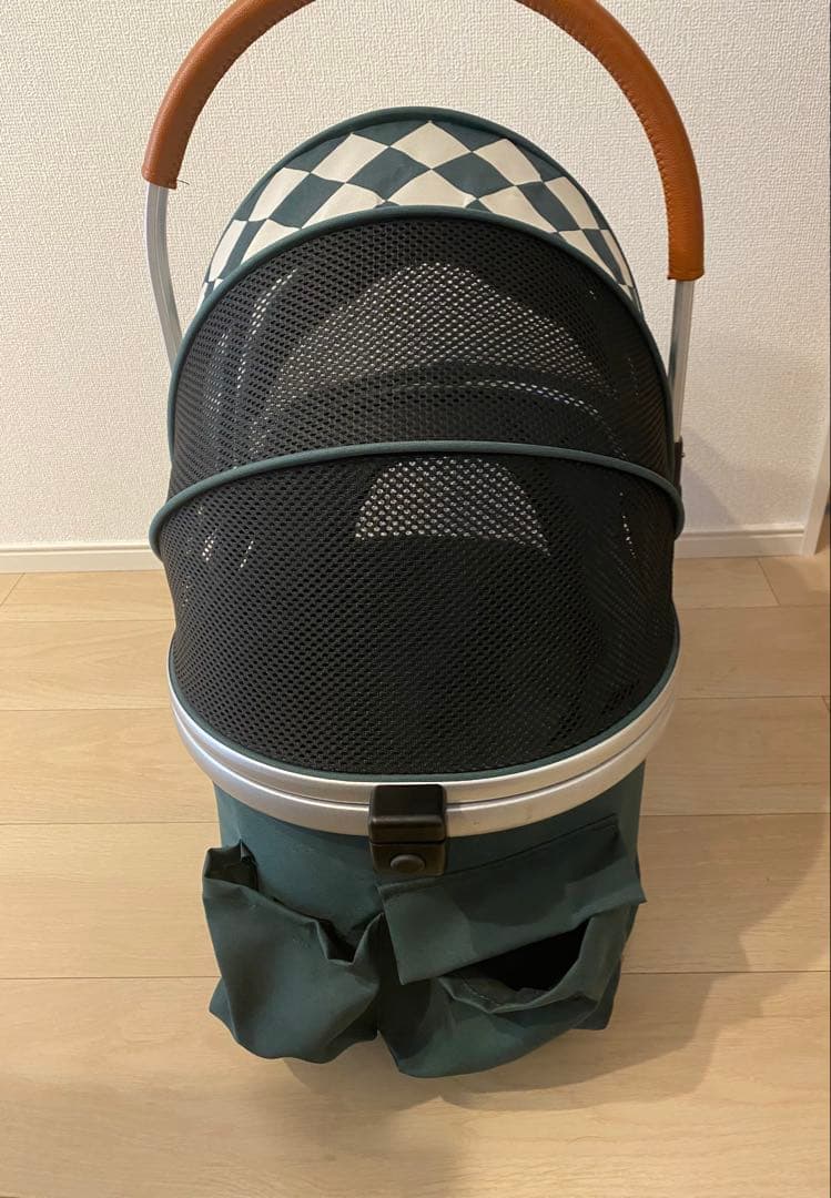 Bello ベッロ ペットカート グリーン 2way ワンタッチ