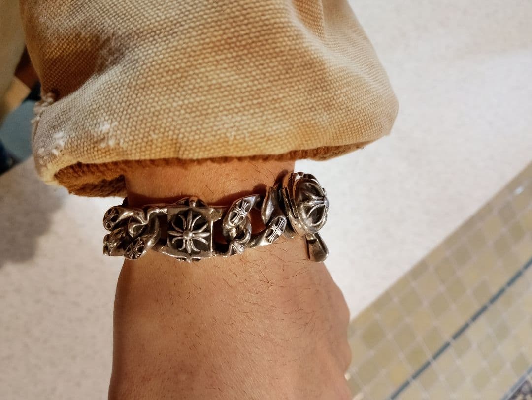 テ*ン様 総重量132.4g　激レア　ゼニスクロスブレス　A＆G クロムハーツ