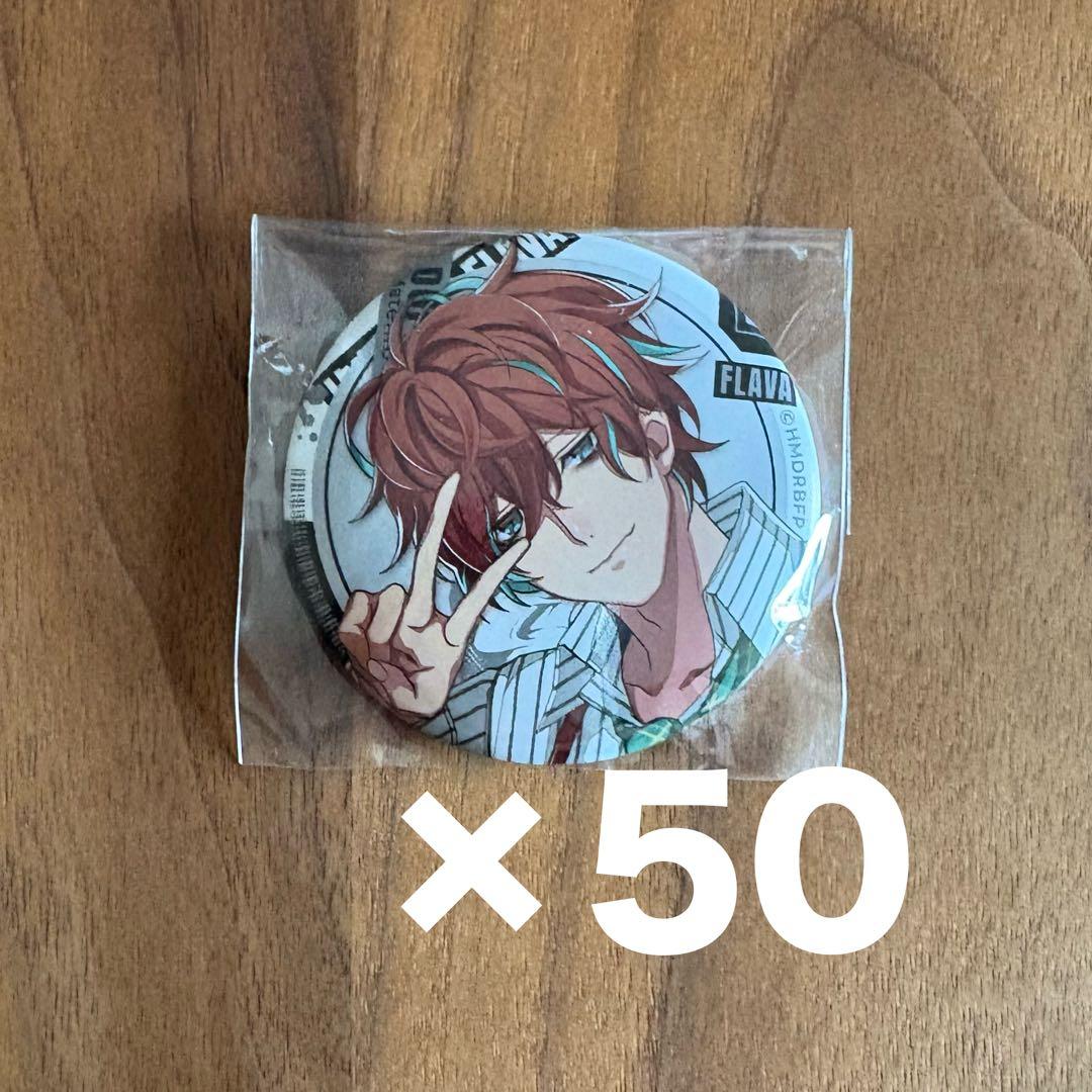 ヒプマイ 観音坂独歩 flava 缶バッジ