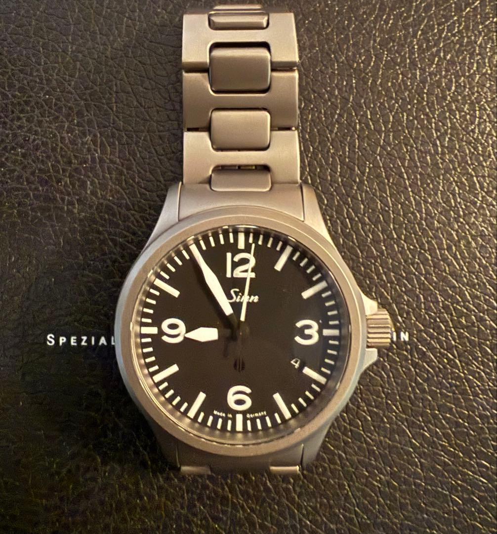 Sinn 856.B ジン オーバーホール済み オプションナイロストラップ付き