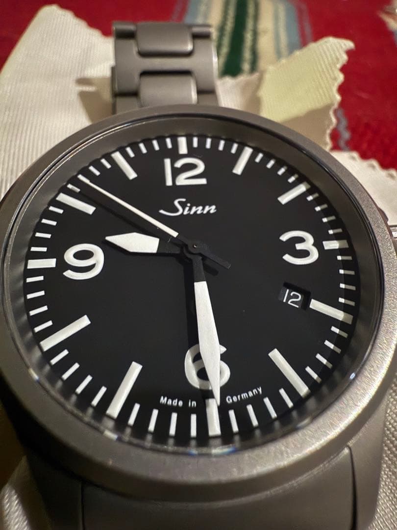 Sinn 856.B ジン オーバーホール済み オプションナイロストラップ付き