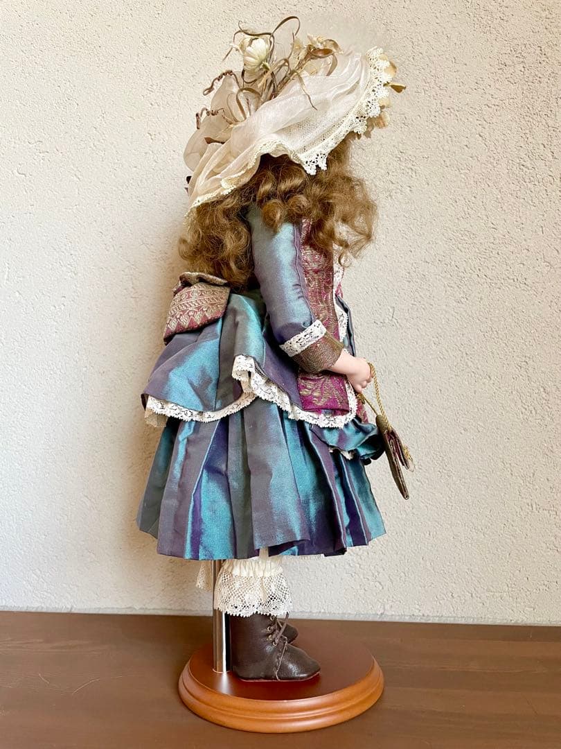 ビスクドール ブリュ リプロ ハンドメイド アンティーク ドレス フランス人形