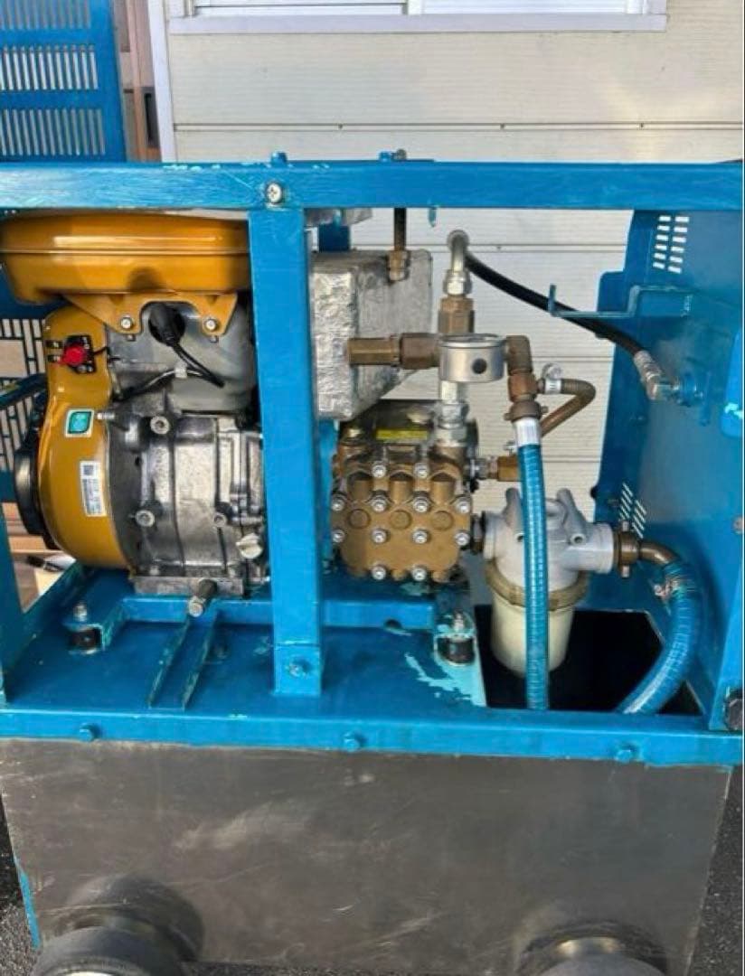 KB1ツルミ★HPJ-550WE2 高圧洗浄機ガン高圧ホース・給排水ホースセット