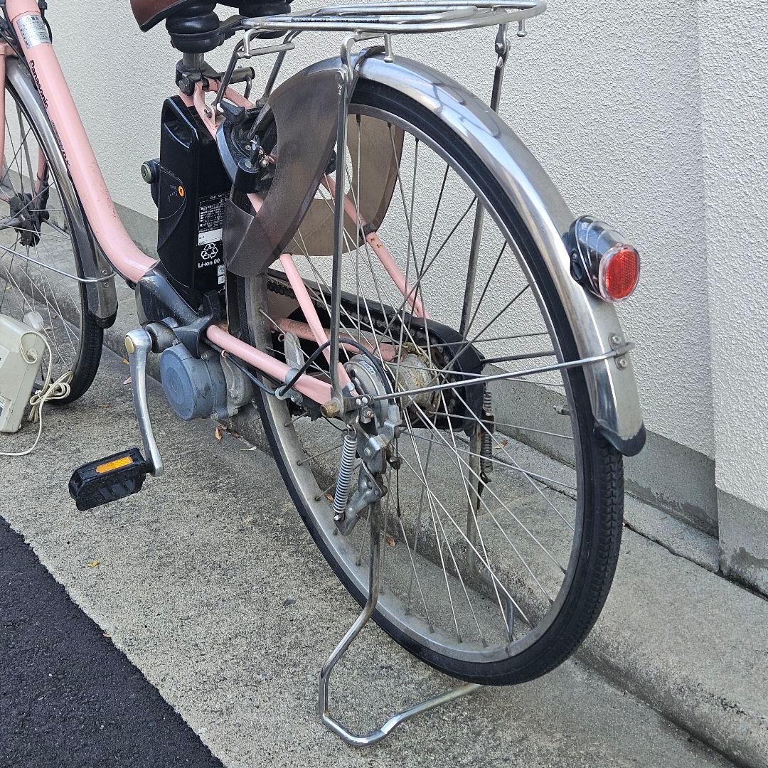 パナソニック♪電動アシスト自転車♪ViVi♪ピンク♪3段変速♪8.9Ah