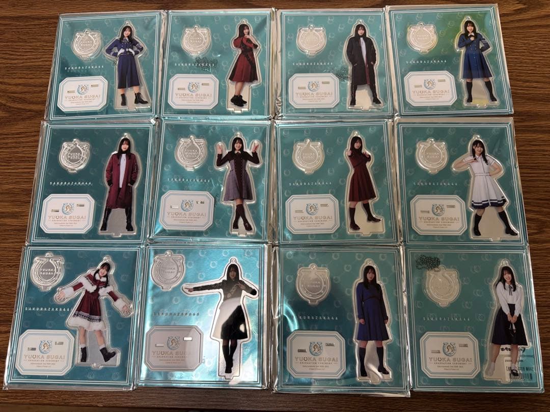 菅井友香 卒業セレモニーアクリルスタンド フルコンプ 11種➕シークレット1種