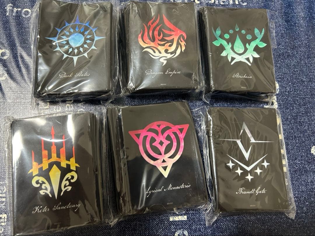 ヴァンガード　国家スリーブ6種　大ヴァンガ祭　スリーブ