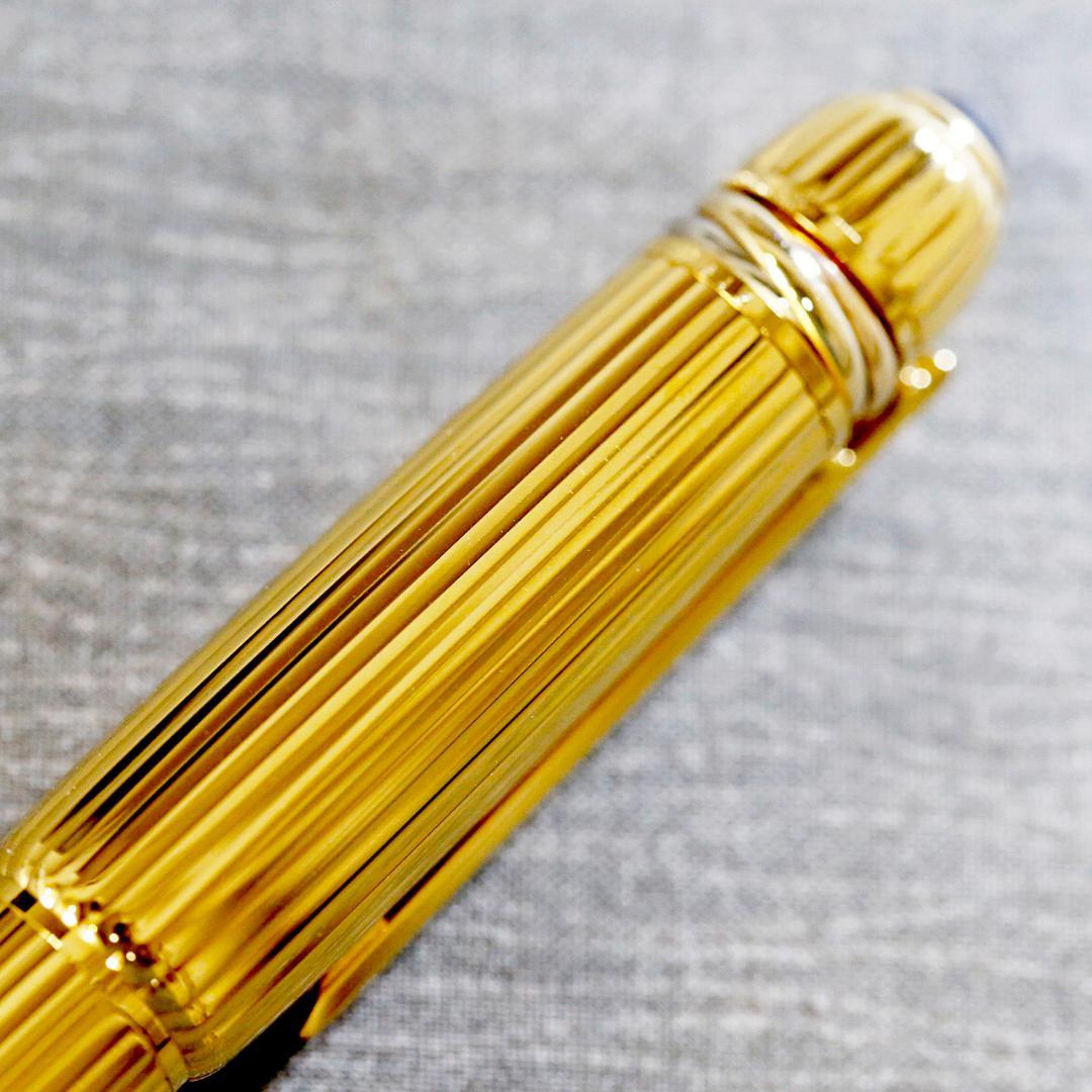 【美品 送料込み】カルティエ ボールペン パシャ ゴールド