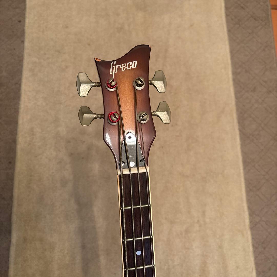 Greco エレキベース バイオリンベース サンバースト 4弦