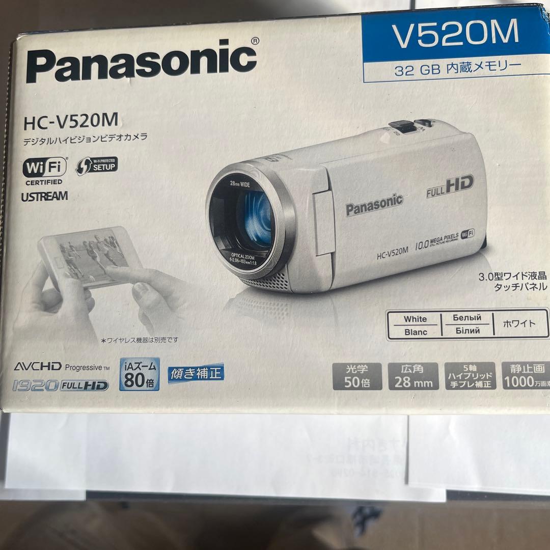 Panasonic HC-V520M ビデオカメラ