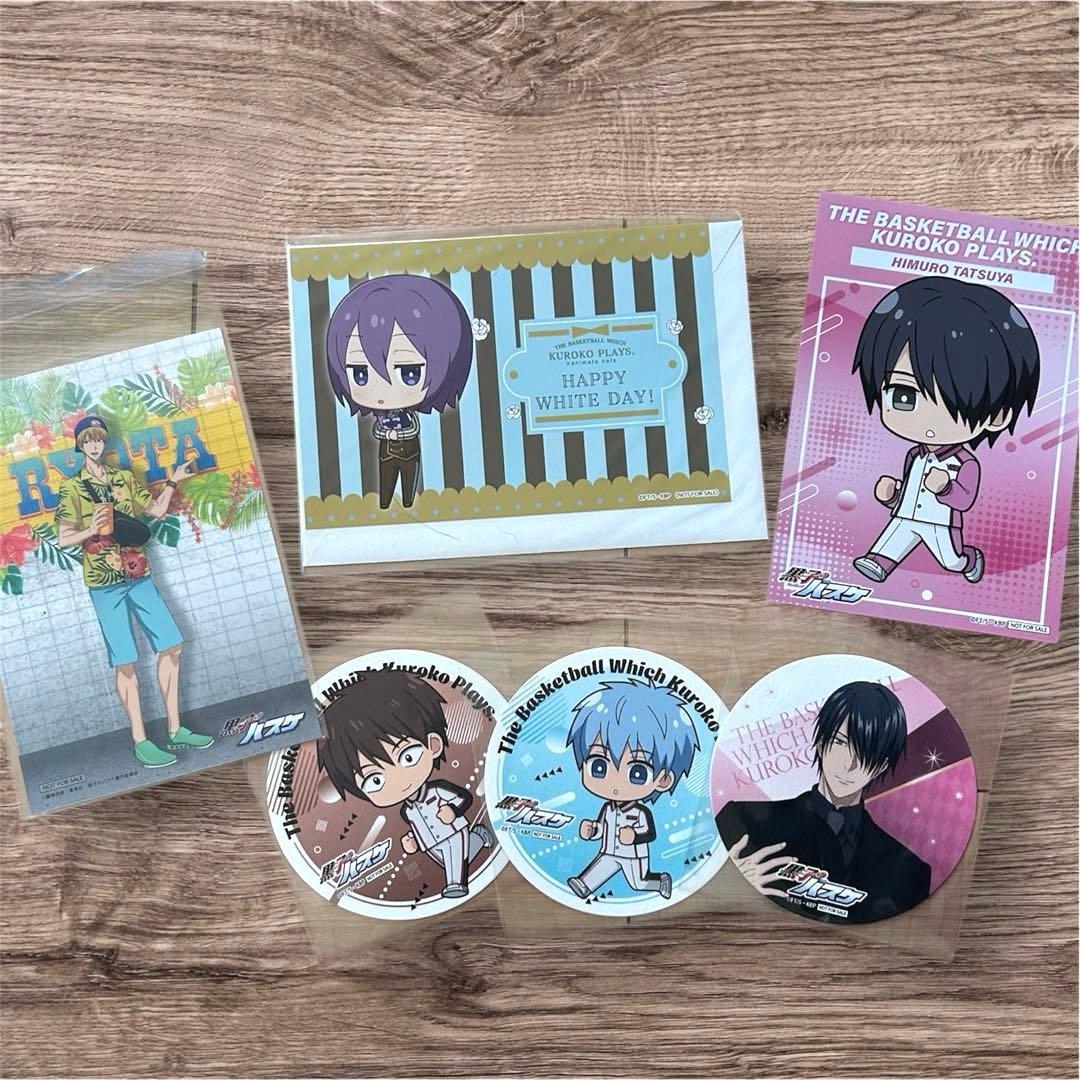 黒子のバスケグッズ まとめ売り 缶バッジ多数 赤司 黄瀬 紫原 青峰 緑間 火神