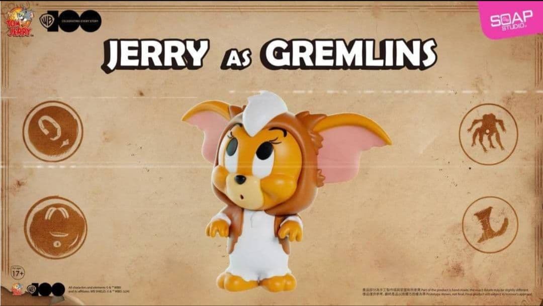 ワーナー・ブラザース 100周年記念 トムとジェリー コスプレフィギュア