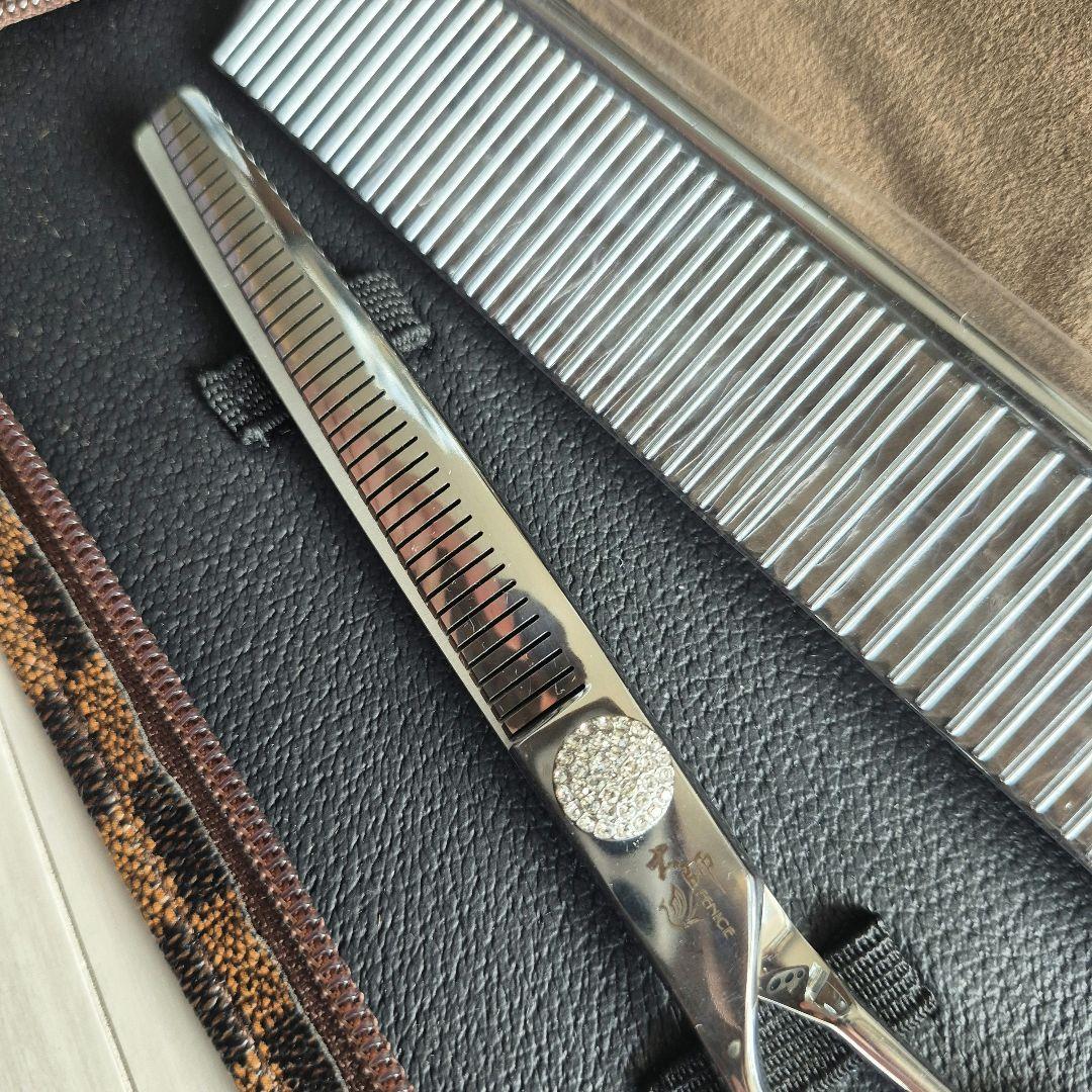 新品★フェニーチェ 左利き用 セニングシザー 7インチ カット率50%