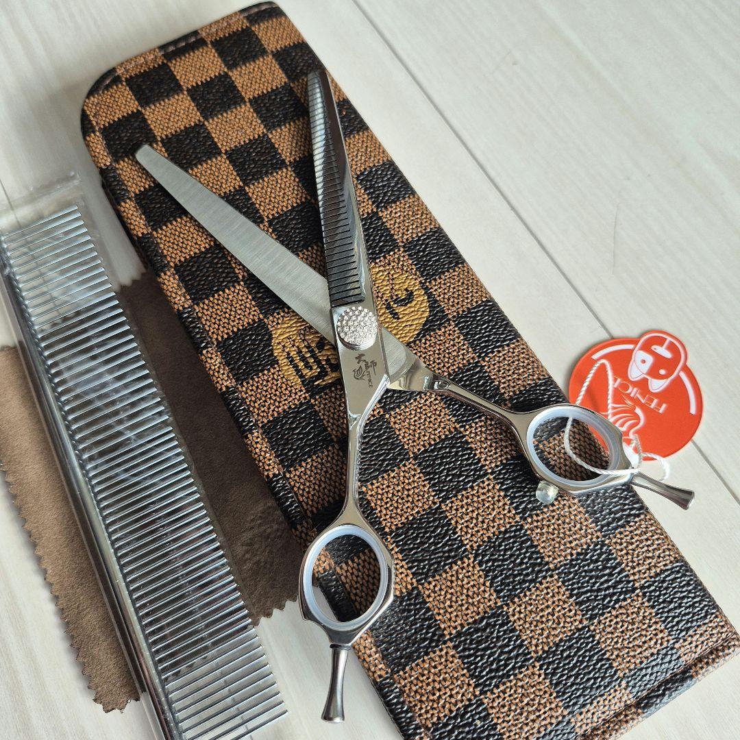 新品★フェニーチェ 左利き用 セニングシザー 7インチ カット率50%