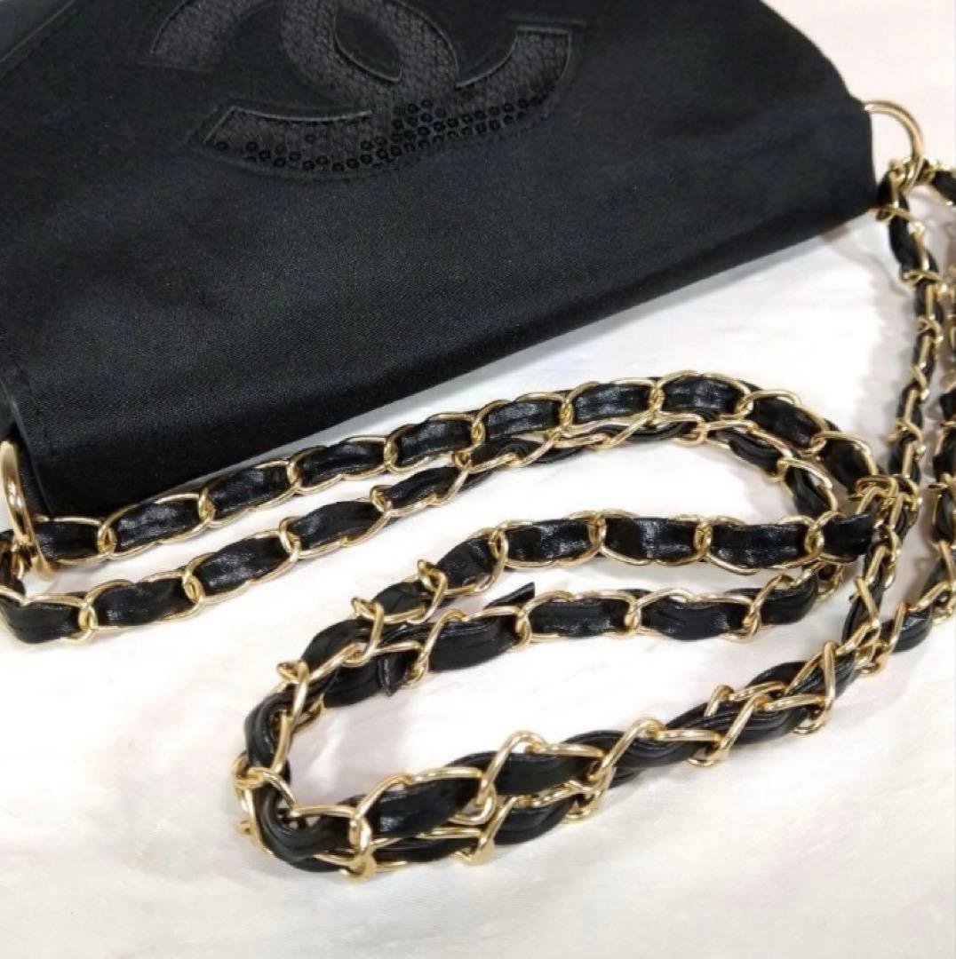 CHANEL ノベルティ ショルダーバッグ チェーンポーチ