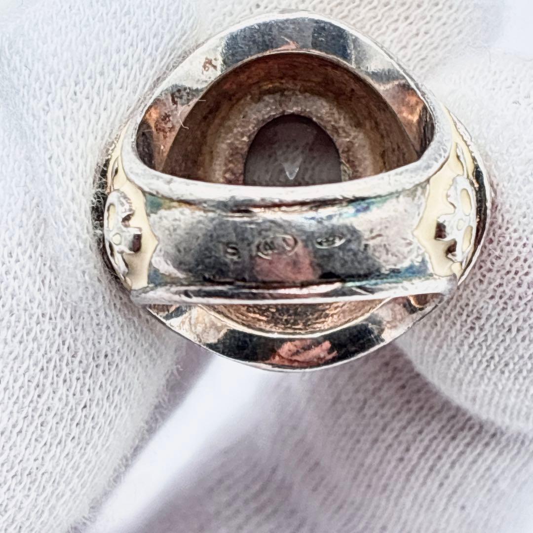 ヴィヴィアンウエストウッド　カレッジリング　スカル　ドクロ　オーブ　10号