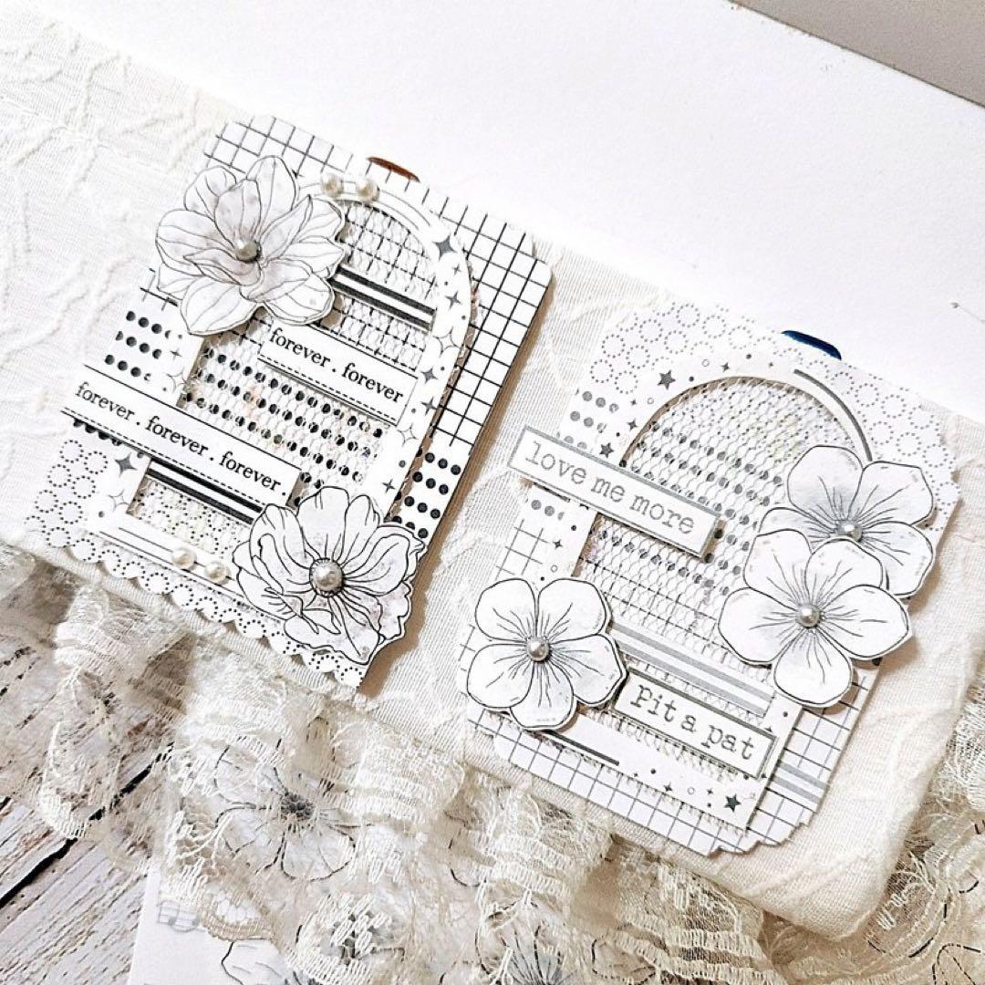 コラージュ素材　紙もの　素材紙　【2308】