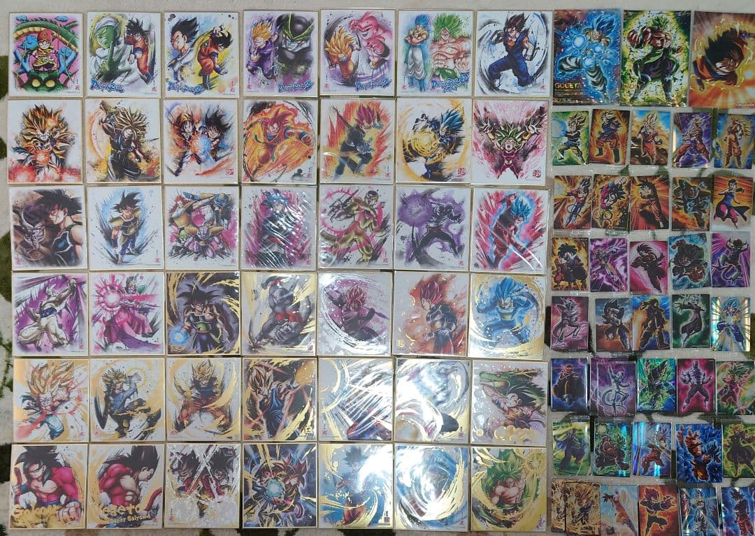 ドラゴンボール アート色紙 ポストカード【3月20日までの出品】