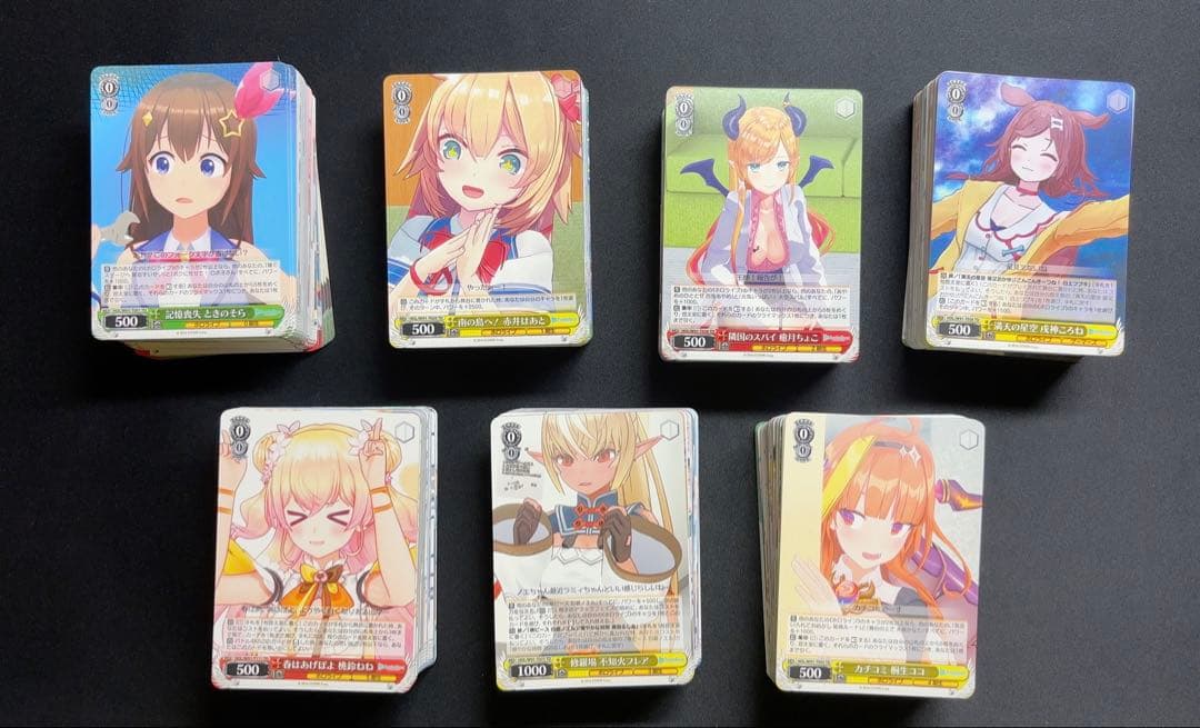 ヴァイスシュヴァルツ ホロライブ　4コンパーツまとめ売り