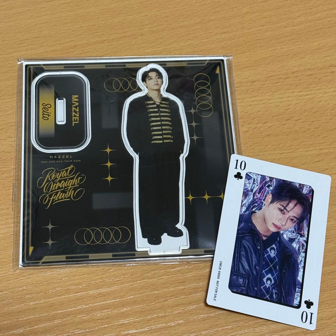 MAZZEL マーゼル SEITO セイト アクリルスタンド