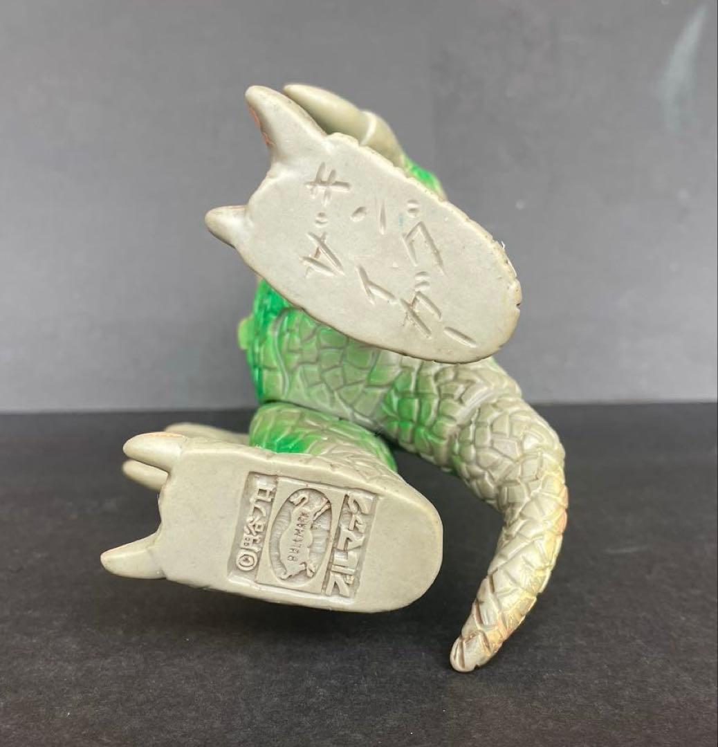 ミラーマン登場　宇宙怪獣　キングザイガー　ソフビ　公開当時品