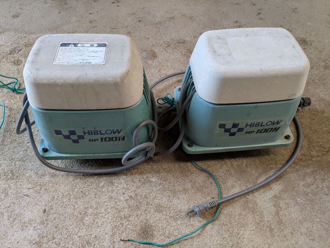 ジャンク②　2台セット　ニッコー浄化王（浄化王−10）専用HP-100N