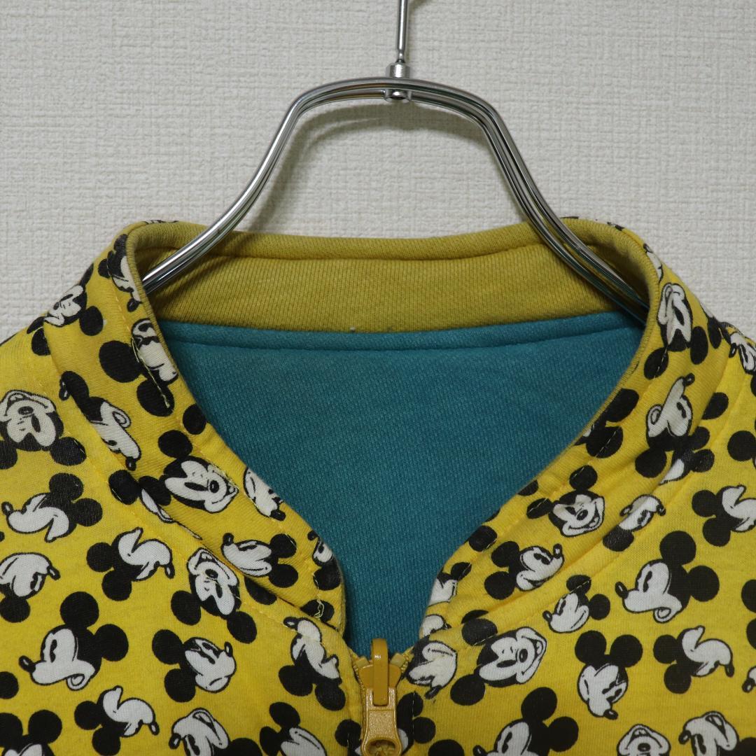 DISNEY ディズニー ミッキーマウス リバーシブル スウェット ジャケット