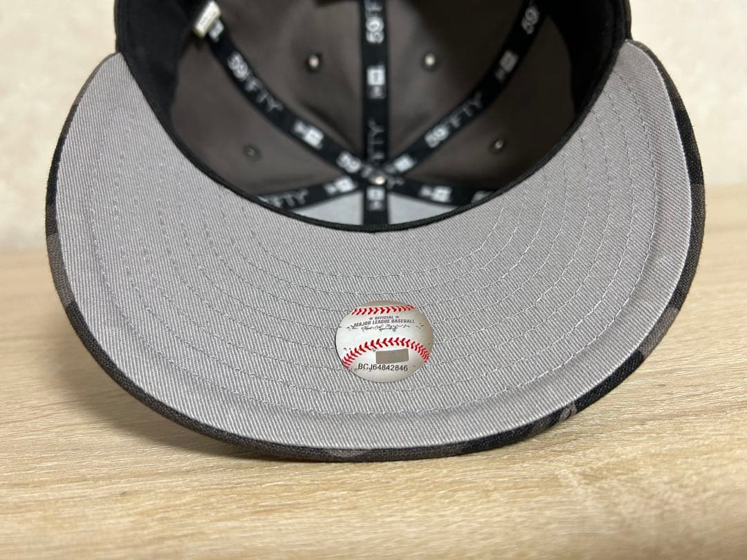 アベイシングエイプ BAPE MLB WHITESOX 59FIFTIY CAP