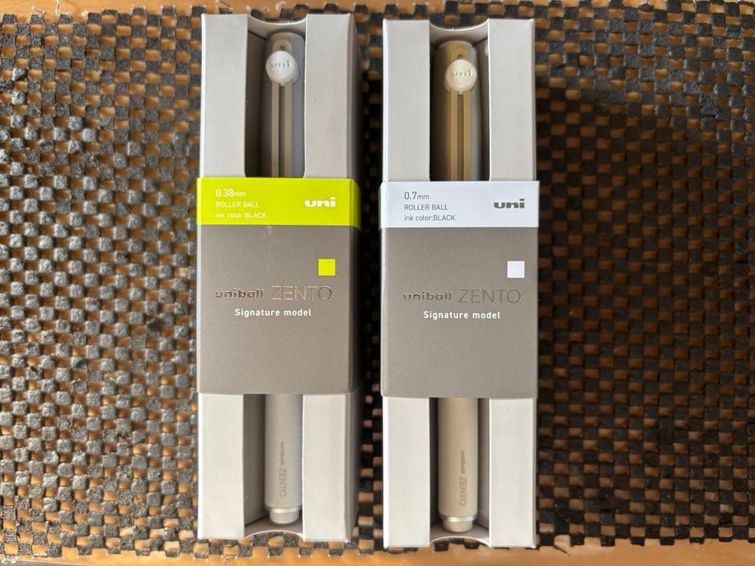 uniball ZENTOボールペン 2本セット