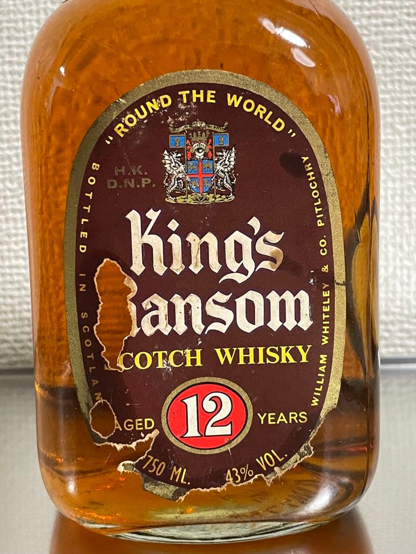 古酒　未開封　King's Ransom 12年 スコッチウイスキー 750ml