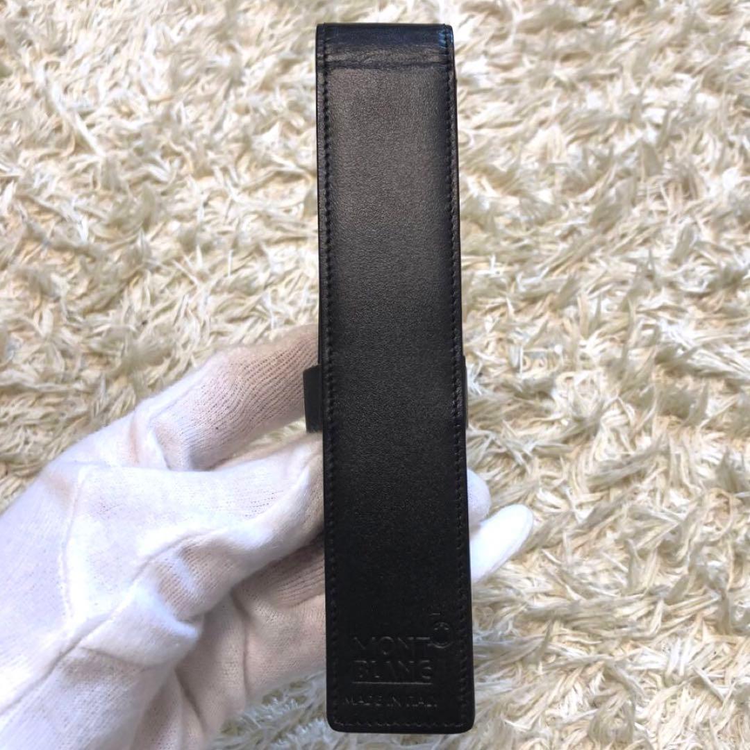 未使用級✨モンブラン　 レザー　ペンケース ペンホルダー　 マイスターシュテック
