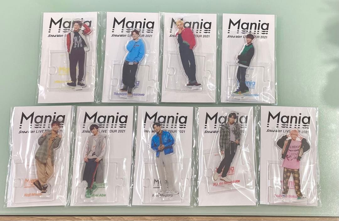 Man スノマニ アクスタ 全員　アクリルスタンド