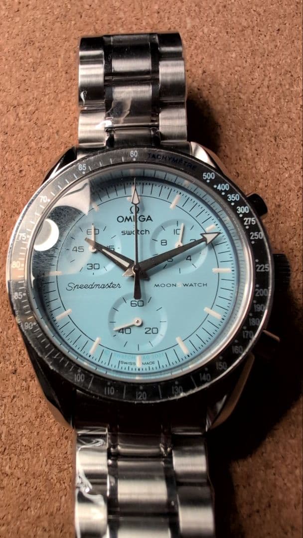 ムーンスウォッチ ヘリテージ サファイアメタルケース OMEGA✕SWATCH