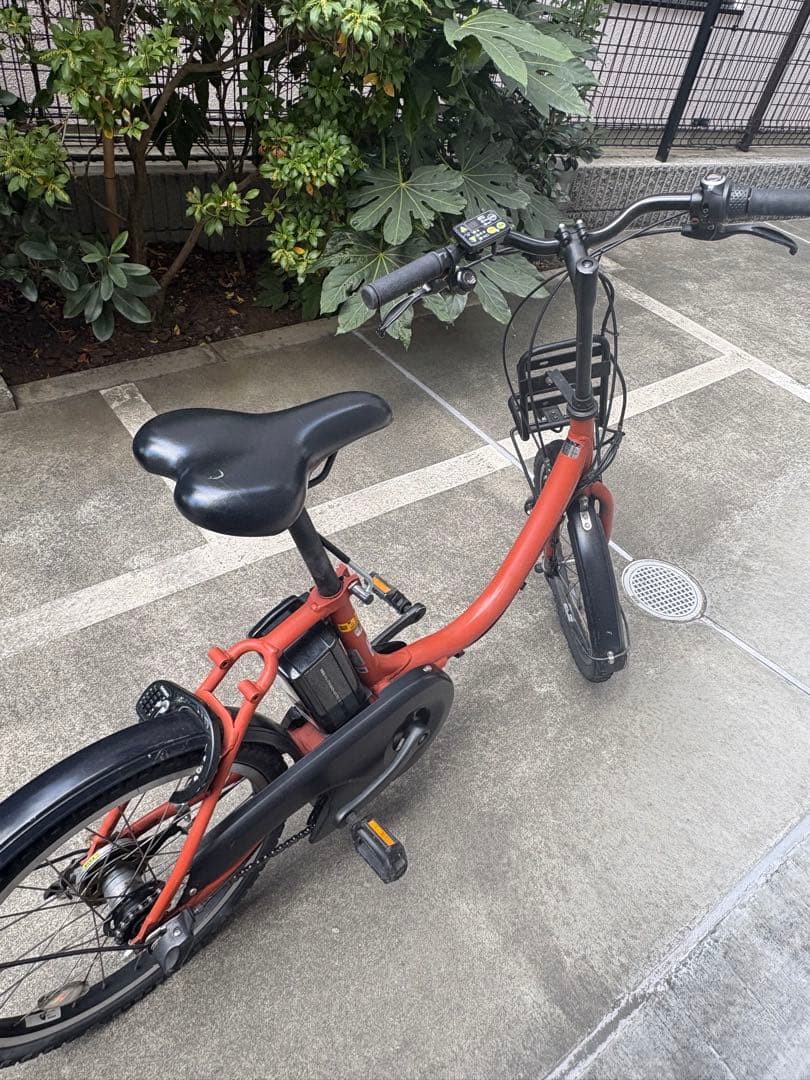Bridgestone オレンジ 電動アシスト自転車 シティタイプ　値下げ可❗️