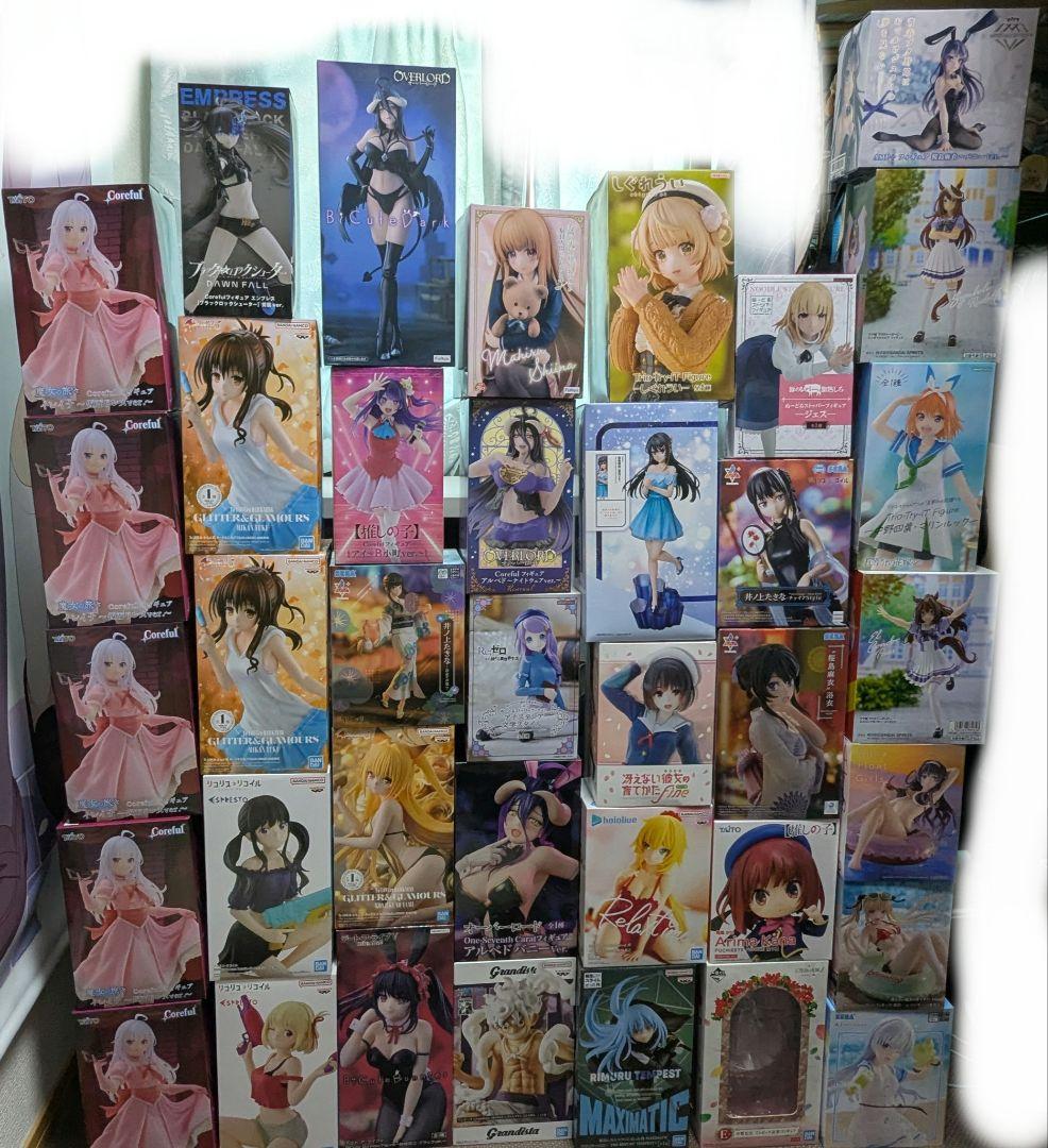 【未開封】37体セット！ 美少女 フィギュア まとめ売り　プライズ