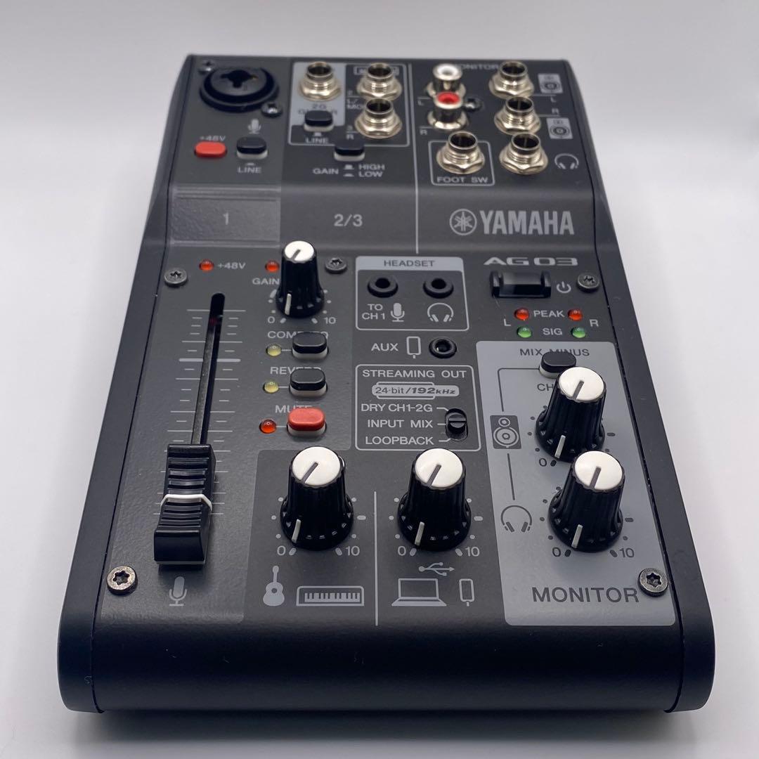【美品】YAMAHA AG03 MK2 オーディオインターフェイス