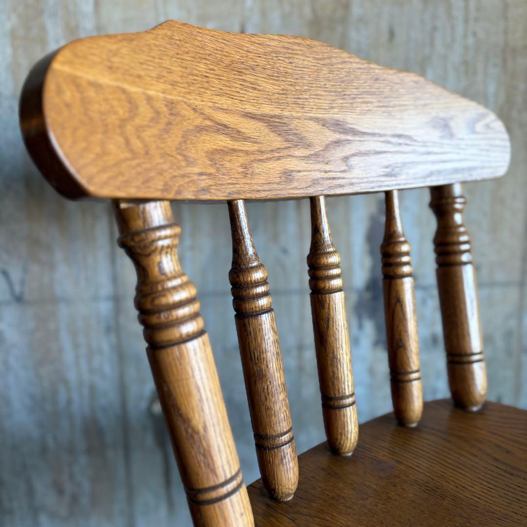 RED OAK OLIVER AMERICA カウンターチェア　回転ハイチェア