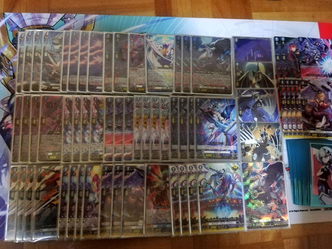 ヴァンガード　ダークステイツ アルカサル　デッキ　パーツ付き