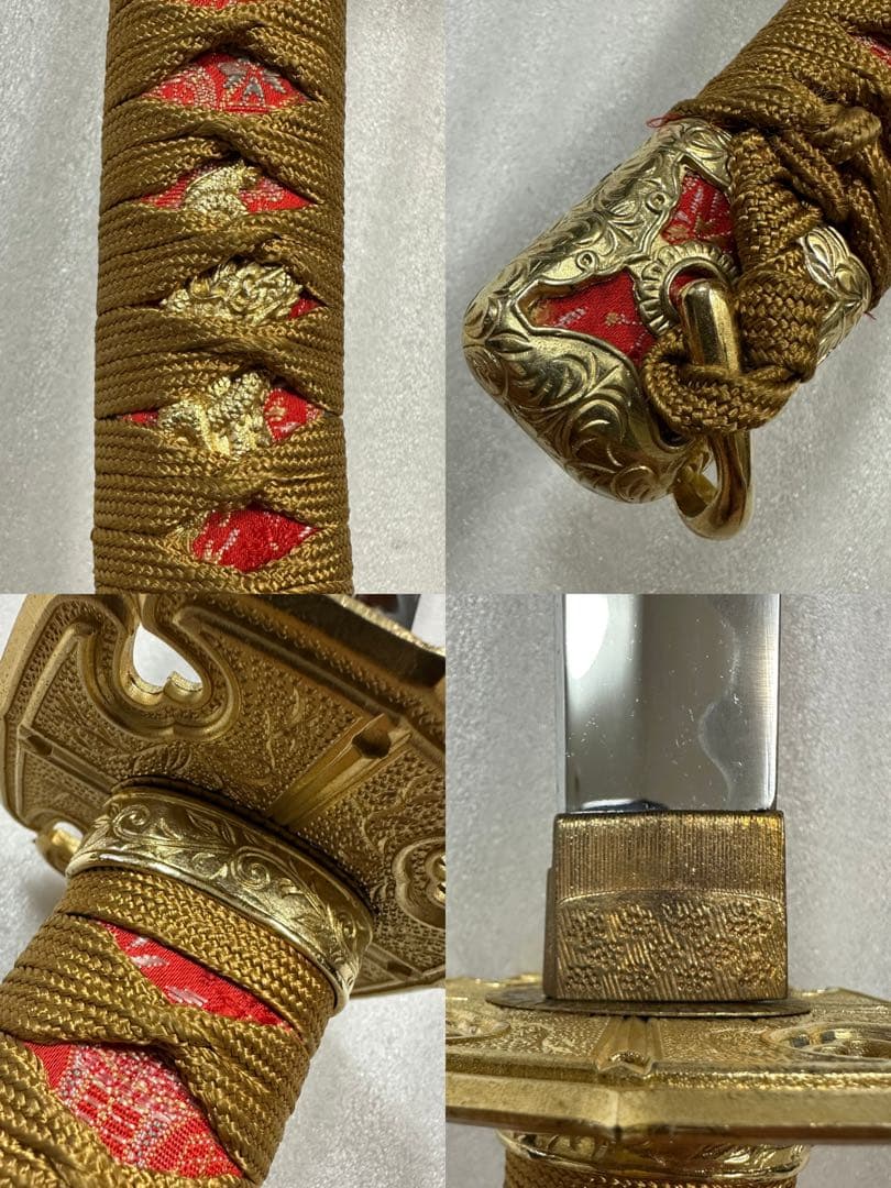 模造刀 大太刀 飾り太刀 鞘付き全長約104cm 26A4