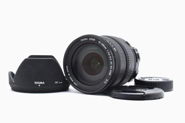 極美品｜SIGMA DC 18-200mm F3.5-6.3 HSM ｜H079