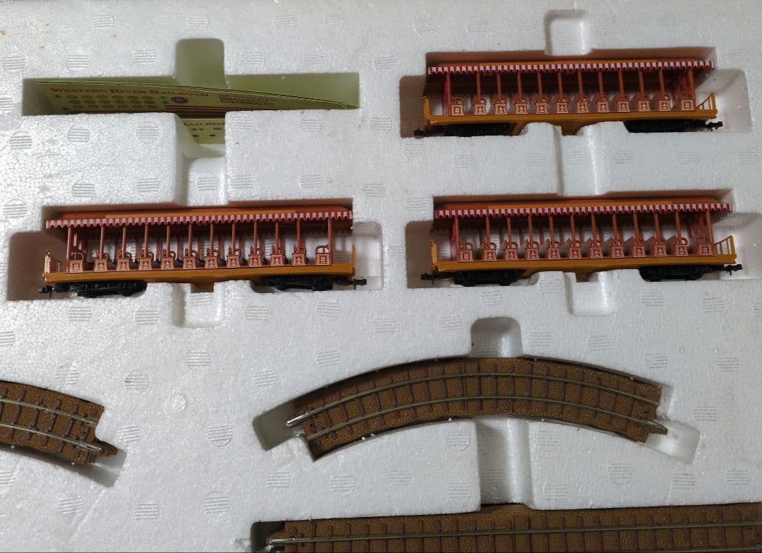 鉄道模型 ウエスタンリバーレ―ルロードセット　訳あり品！！