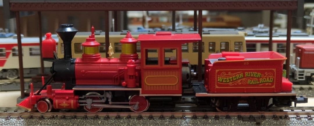 鉄道模型 ウエスタンリバーレ―ルロードセット　訳あり品！！