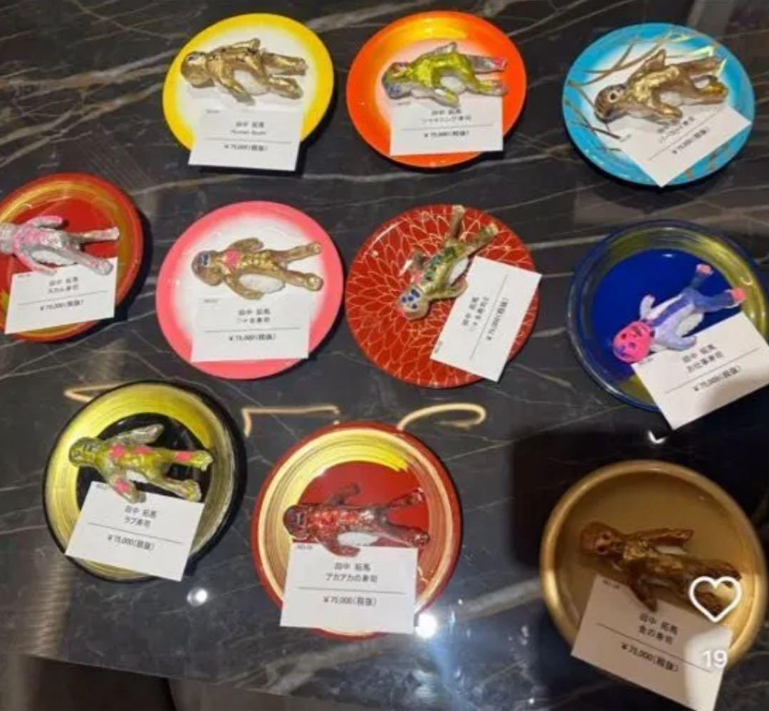 田中拓馬　人間寿司　オブジェ　イギリス国立博物館収蔵作家