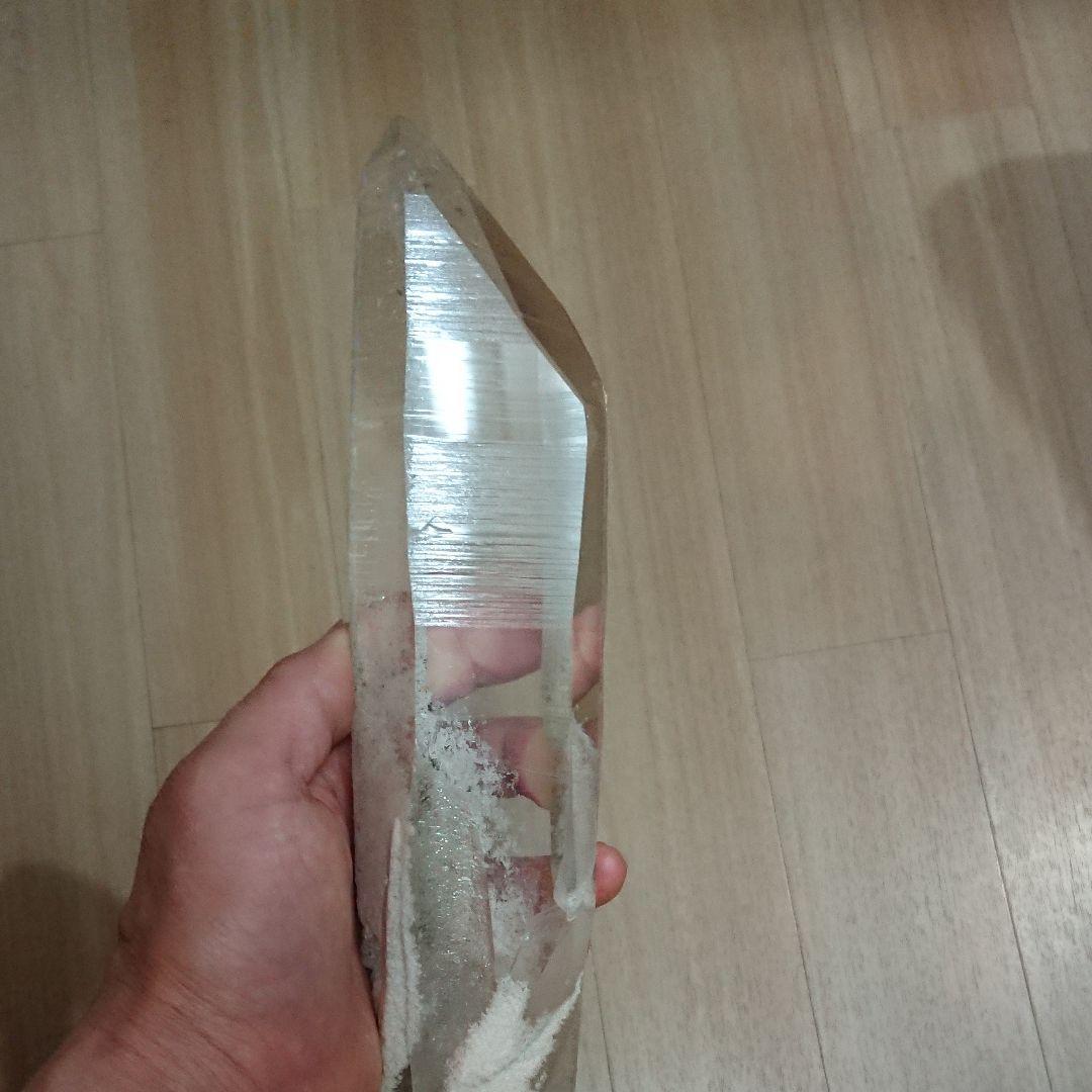 特大 レムリアン 水晶 超透明 原石 天然石 パワーストーン 鉱物