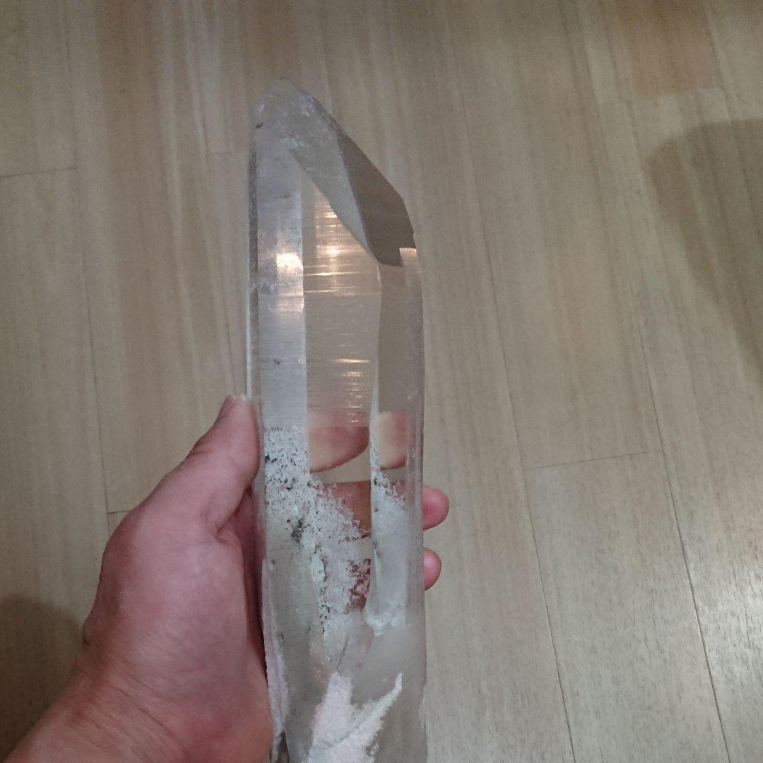 特大 レムリアン 水晶 超透明 原石 天然石 パワーストーン 鉱物