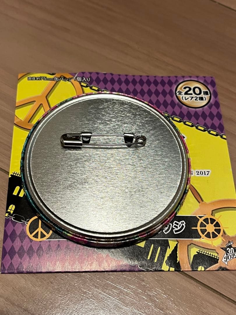 新品 ジョジョ展 コレクション 缶バッジ 東方定助 広瀬康穂 ホログラム レア